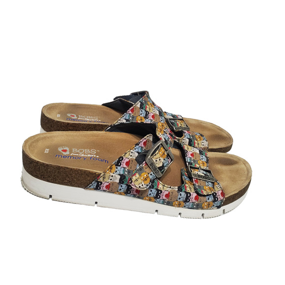 Bobs from Skechers Bohemian Cat Frat Party Platform Slip On Sandals Size 10 - Picture 4 of 10